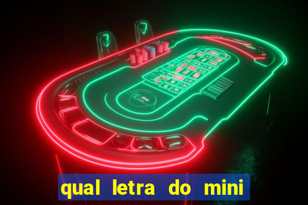 qual letra do mini dolar hoje